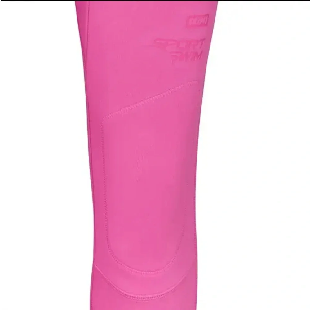 💖SKIMS SWIM SPORT NEOPRENE LONG PANTS IN TAFFY XXS